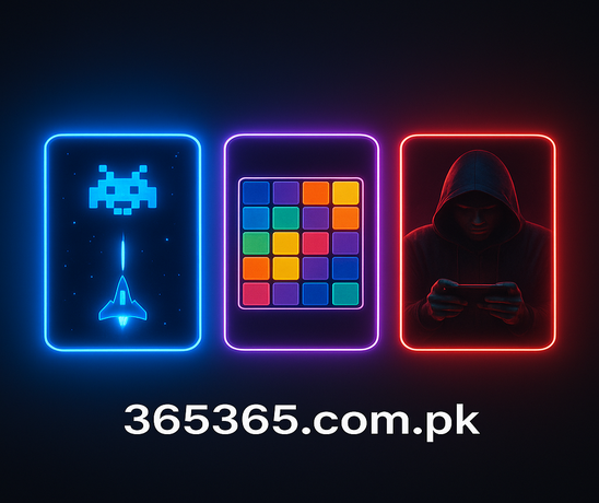 Preview of the 365 game mobile app tailored for Pakistan