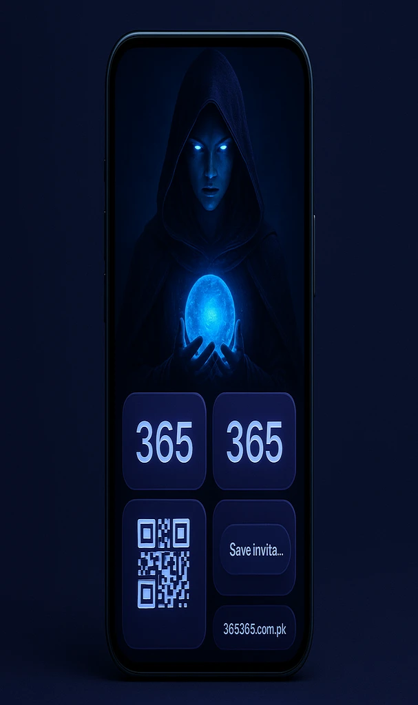 An overview of the 365 game mobile app for Pakistan